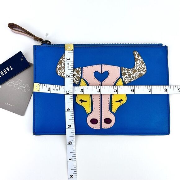Anthropologie Leather Zodiac Pouch by Miss Albright! TAURUS - Picture 7 of 7